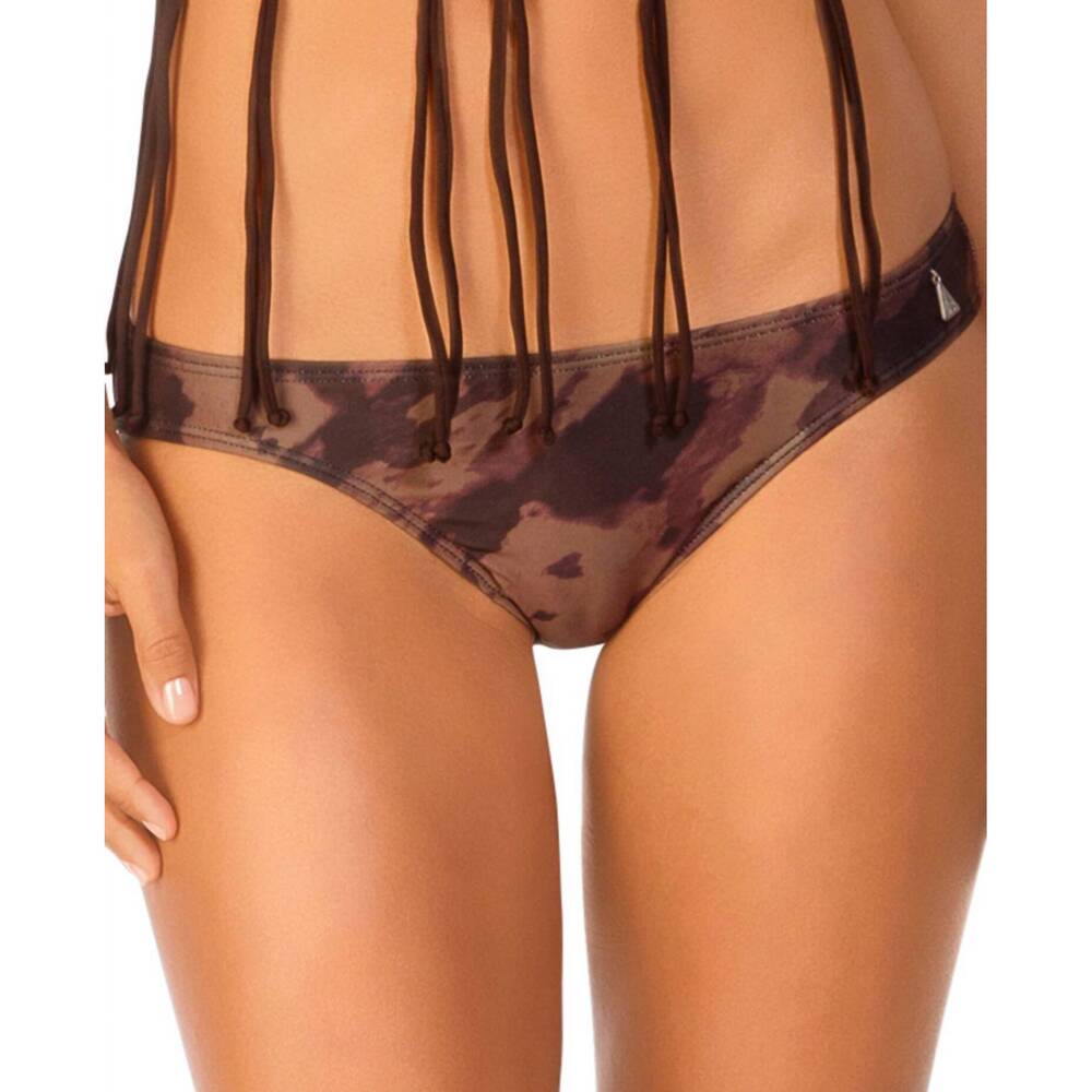NEW ECO PEACE hipster bikini bottom in jungle jam